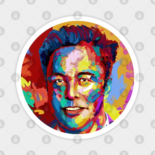 elon musk Magnet by mailsoncello